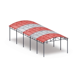 Теневой навес на 10 тренажеров - МФ 753.02 - Спорт, фото 1