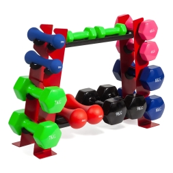 Стойка зубчатая для гантелей и гирь VictoryFit VF-D4010 , фото 4 Стойка зубчатая для гантелей и гирь VictoryFit VF-D4010 , фото 4