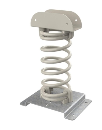 Качалка на пружине Construction machines Бульдозер для детской площадки - Плоское крепление, фото 2