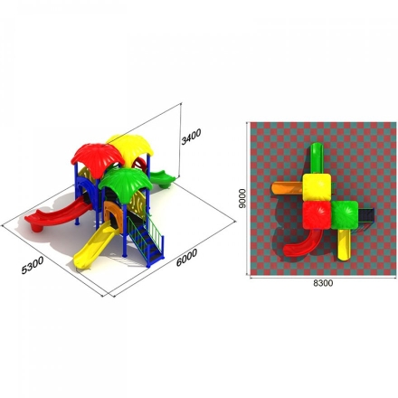 Детская площадка Непоседа 2.2, фото 3