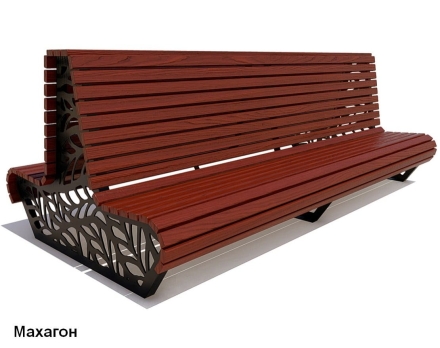 Скамейка уличная Ялта, Лиственница 1,8 м, фото 5