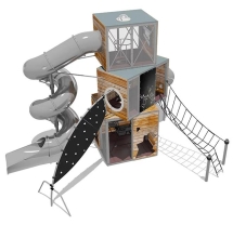 Игровой комплекс Эко Кубус VST 4503/2 для детской площадки