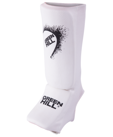 Защита голень-стопа SIC-6131, х/б, белая, фото 1