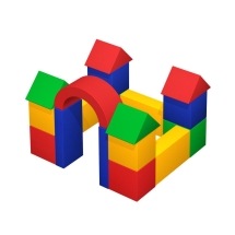 Мягкий спортивный модуль Замок ДМФ-МК-19.07.01 Мягкий спортивный модуль Замок ДМФ-МК-19.07.01