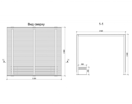 Теневой навес 2, фото 4