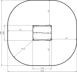 Игровой макет Вагон ДС003 для детской площадки, фото 4