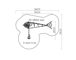 Спортивный комплекс 09208 для спортивной площадки, фото 2