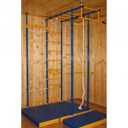 Детский спортивный комплекс Городок Babysport 4-х опорный с сеткой-1м., фото 2