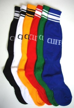 Гетры футбольные полиэстер NEW, р.S (33-36) черные, фото 1