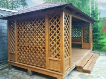 Прямоугольная беседка ОРХИДЕЯ