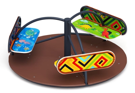 Карусель Солнышко (Карандаши) - ИО 30.01.03-14.И1, фото 3