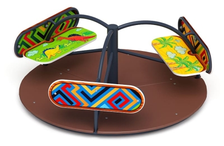 Карусель Солнышко (Карандаши) - ИО 30.01.03-14.И1, фото 4