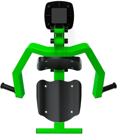 Жим от груди (зеленый) - Уличный тренажер - СТ 006-12.И1, фото 5