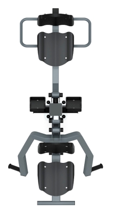 Жим ногами + жим от груди (серый) - Уличный тренажер - СТ 037-13, фото 5