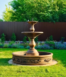 Фонтанчик садовый Аркадиан (бронза), фото 4 Фонтанчик садовый Аркадиан (бронза), фото 4