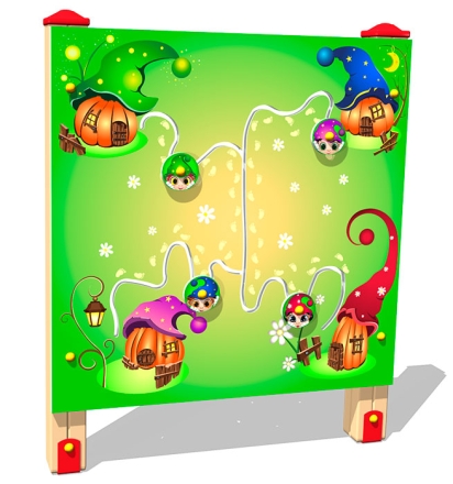 Развивающий элемент Найди дом РЭ002 для детской площадки, фото 1