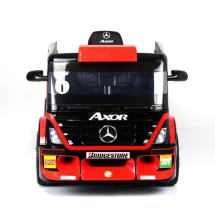 Электромобиль Mercedes-Benz Axor F Race с прицепом красный