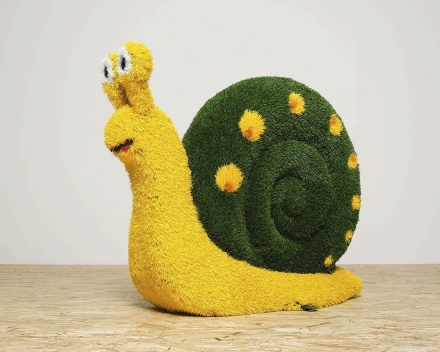 Топиари Улитка садовая, цветная - газон Eco, фото 1