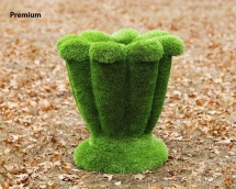 Топиари Вазон малый, 50 см - газон Deluxe Топиари Вазон малый, 50 см - газон Deluxe