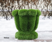 Топиари Вазон малый, 50 см - газон Deluxe Топиари Вазон малый, 50 см - газон Deluxe