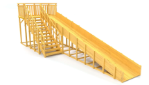 Зимняя горка Савушка Зима Wood 8 