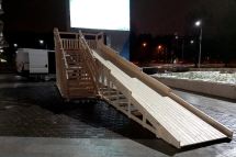 Зимняя горка Савушка Зима Wood 8 