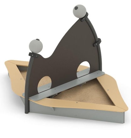 Песочница Romana Парусник 057.97.00 для детской площадки, фото 4