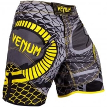 Шорты ММА Venum Snaker Black/Yellow