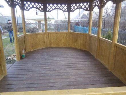 Овальная беседка ЗАКРЫТАЯ ЛИРА, фото 4