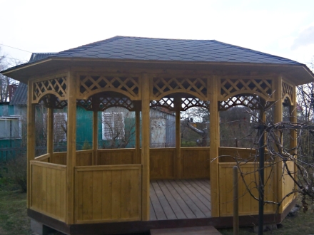 Овальная беседка ЗАКРЫТАЯ ЛИРА, фото 1