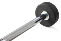 Штанга неразборная обрезиненная 15 кг Прямой гриф Штанга неразборная обрезиненная 15 кг Прямой гриф