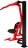 Тяга верхняя (красный) - Уличный тренажер - СТ 007-11.И1