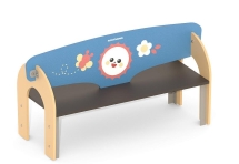 Детская скамья Romana 302.18.00-02 двусторонняя для игровой площадки Детская скамья Romana 302.18.00-02 двусторонняя для игровой площадки