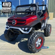 Электромобиль Mercedes-Benz Unimog Concept Mini 4WD красный