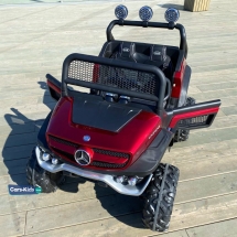 Электромобиль Mercedes-Benz Unimog Concept Mini 4WD красный