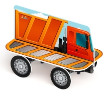 Грузовичок - Скамейка детская - МФ 41.03.04