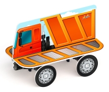 Грузовичок - Скамейка детская - МФ 41.03.04