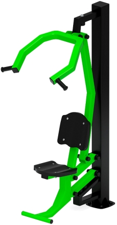 Тяга верхняя (зеленый) - Уличный тренажер - СТ 007-12.И1, фото 4