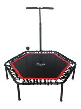 Фитнес -батут SportElite 135см FB-1361 с ручкой и компьютером Фитнес -батут SportElite 135см FB-1361 с ручкой и компьютером