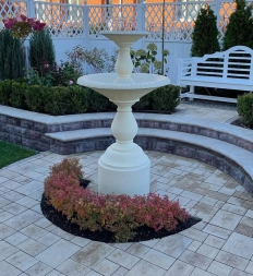 Фонтанчик садовый Аркадиан (белый), фото 1 Фонтанчик садовый Аркадиан (белый), фото 1