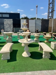 Фонтанчик садовый Аркадиан (белый), фото 7 Фонтанчик садовый Аркадиан (белый), фото 7