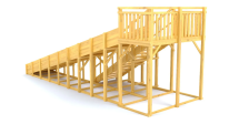 Зимняя горка Савушка Зима Wood 6
