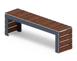 Скамья Элементарно-4 (темный дуб), фото 3 Скамья Элементарно-4 (темный дуб), фото 3
