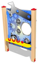 Развивающий элемент Мастерская РЭ008 для детской площадки, фото 2