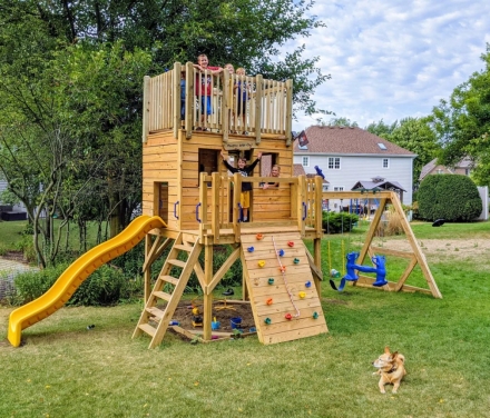 Игровой комплекс TORUDA WOOD Клубный домик, фото 3