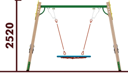 Качели-гнездо 4801.21 для детской площадки, фото 2