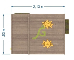 Детский домик IgraGrad Коттедж 2, фото 5