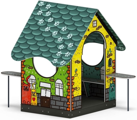 Домик мини тип 2 (Город) - МФ 10.01.11-02, фото 4