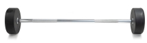 Штанга неразборная обрезиненная 7,5 кг Прямой гриф Штанга неразборная обрезиненная 7,5 кг Прямой гриф