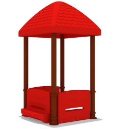 Детская беседка ДБ-004 для игровой площадки, фото 2